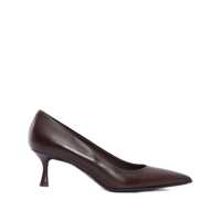 Pantofi cu toc BRUNELLA56 BAFALO DARK BROWN PUMPS Femei