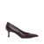 SERGIO LEVANTESI BRUNELLA56 BAFALO DARK BROWN PUMPS Brown