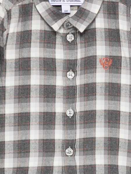 Camasi Tartine et Chocolat SHIRT Gray Baieti (BM 19171989) 3