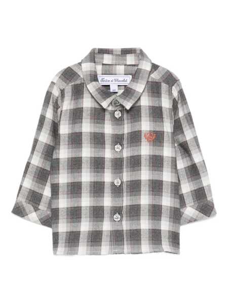 Camasi Tartine et Chocolat SHIRT Gray Baieti (BM 19171989) 1