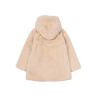 Geci de iarna pentru Fete - Geci de iarna Save the Duck FLORA HOODED JACKET Beige Fete (BM 19172088) - B-mall.ro