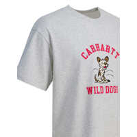 Tricouri Carhartt pentru Barbati - Tricouri Carhartt S/S Wild Dog T-shirt Grey Barbati (BM 19172502) - B-mall.ro