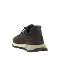 Pantofi sport Brunello Cucinelli Dama - Sneakers Brunello Cucinelli Suede sneaker Black Femei (BM 19172583) - B-mall.ro