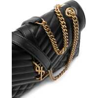 Genti de umar Saint Laurent Dama - Genti de umar Saint Laurent Envelope medium Shoulder Bag BLACK Femei (BM 19172705) - B-mall.ro