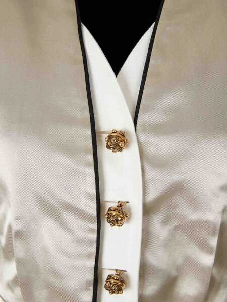 Jachete Chloe Tailored Silk Jacket SILVER CLOUD Femei (BM 19172711) 3