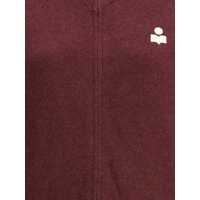 Cardigane ISABEL MARANT ETOILE Dama - Cardigane ISABEL MARANT ETOILE Axelle Cotton Cardigan BURGUNDY Femei (BM 19172768) - B-mall.ro