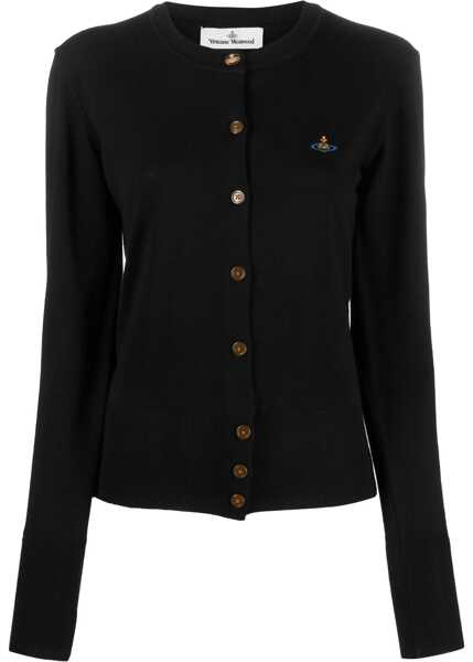 Cardigane Vivienne Westwood Cardigan Bea BLACK Femei (BM 19173035) 1