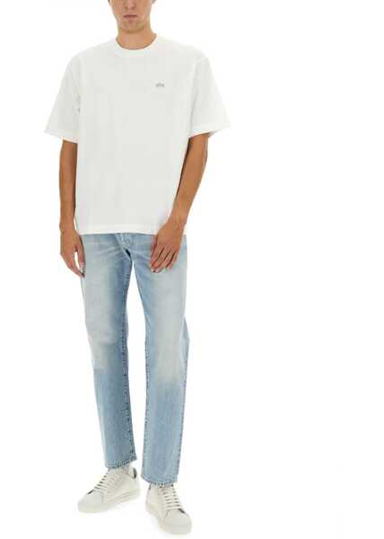 Tricouri Lacoste T-Shirt With Logo WHITE Barbati (BM 19173056) 2