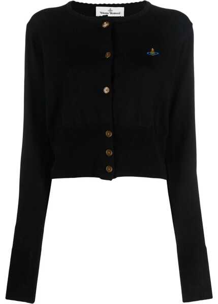 Cardigane Vivienne Westwood Cardigan Bea BLACK Femei (BM 19173062) 1