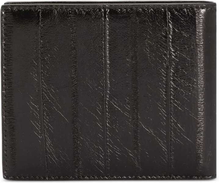 Portofele Dolce & Gabbana Eel Skin Wallet BLACK Barbati (BM 19173095) 3