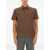 ZEGNA Cotton Polo Shirt With Pocket BROWN