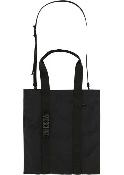 Genti de mana Moschino Tote Bag With Logo BLACK Barbati (BM 19173131) 3