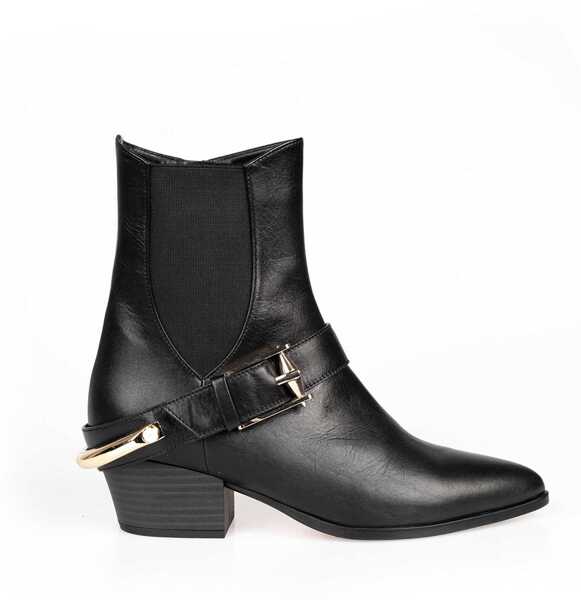 Papuci Baldinini 018163P42DGLOS Czarny Femei (BM 19173251) 4