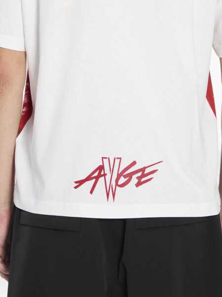 Tricouri Moncler X Asap Rocky Trompe Loeil T-Shirt RED Barbati (BM 19173347) 4