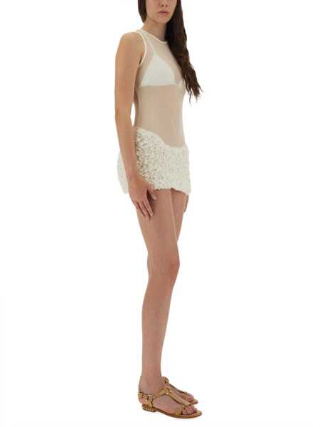 Rochii casual Selia Richwood Mini Poncik Dress WHITE Femei (BM 19173383) 2