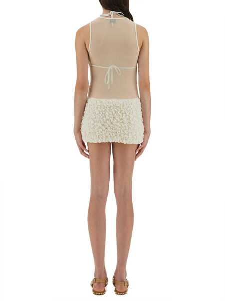 Rochii casual Selia Richwood Mini Poncik Dress WHITE Femei (BM 19173383) 3