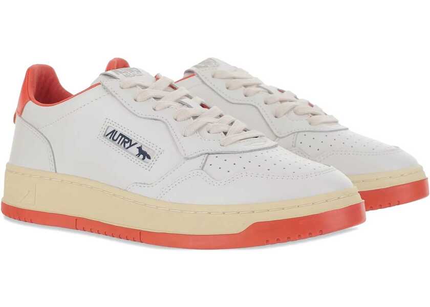 Sneakers Autry X Maison Kitsune Medalist Low Sneaker WHITE Barbati (BM 19173407) 2