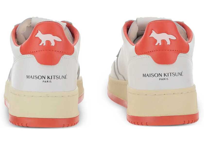 Sneakers Autry X Maison Kitsune Medalist Low Sneaker WHITE Barbati (BM 19173407) 3