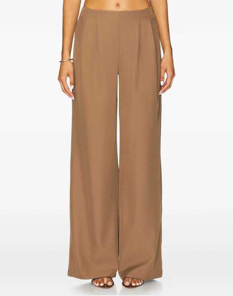 Pantaloni casual Selia Richwood Pants Lily BROWN Femei (BM 19173422) 3