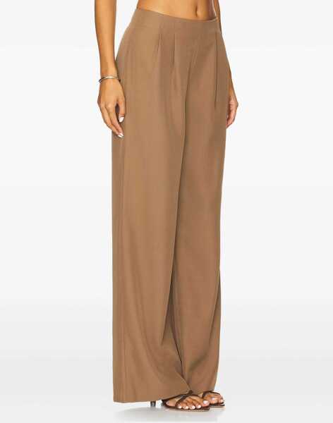 Pantaloni casual Selia Richwood Pants Lily BROWN Femei (BM 19173422) 4