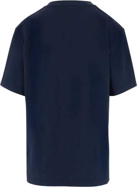 Tricouri Autry X Maison Kitsune Autry X Maison Kitsun Logo T-Shirt BLUE Femei (BM 19173449) 2