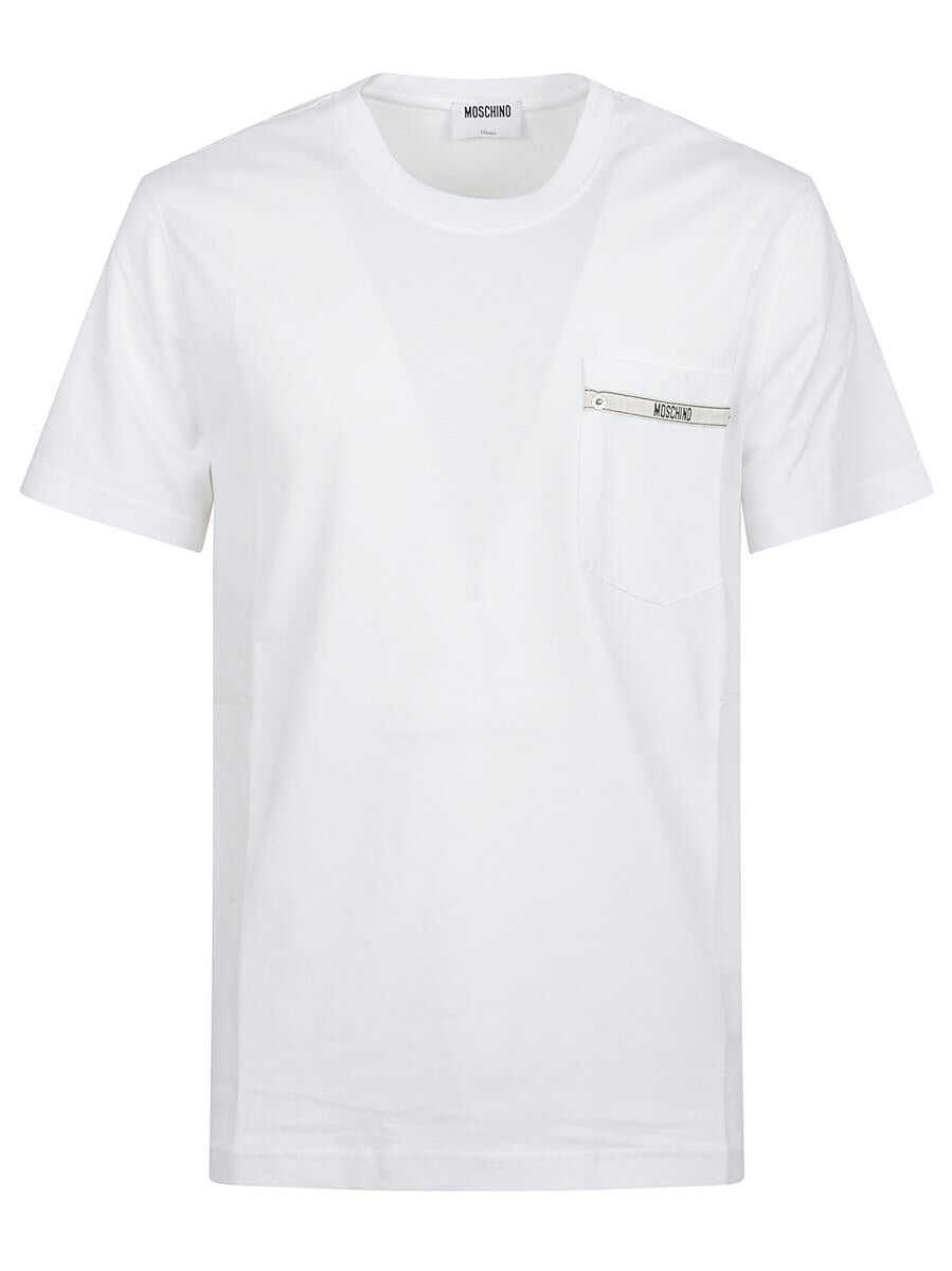 Tricouri Moschino Moschino Tshirt WHITE Barbati (BM 19174044) 1