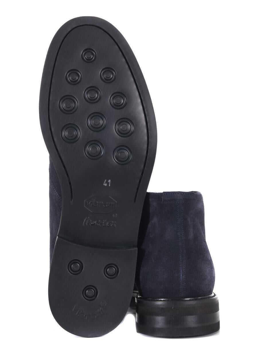 Pantofi eleganti Jerold Wilton Jerold Wilton  Suede Ankle Boots BLUE Barbati (BM 19174461) 5