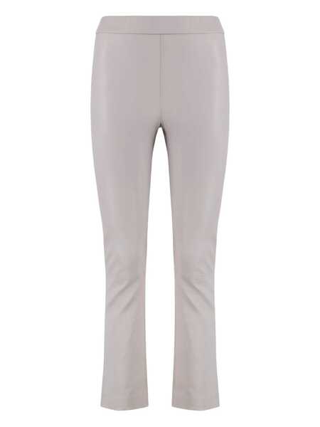 Pantaloni casual Sablyn Sablyn Devon Leather Pants Purple Femei (BM 19176201) 1