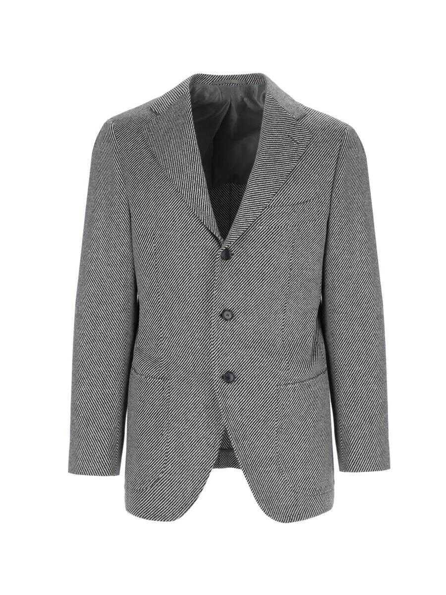 Geci Cesare Attolini Cesare Attolini Jackets Black Barbati (BM 19176816) 1