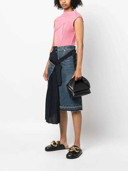 Genti de mana JW Anderson JW Anderson Midi Twister Bag Black Femei (BM 19176834) 2