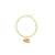 Hermina Athens Hermina Athens Knossos Charm & Phaistos Cord Bracelet Accessories GOLD