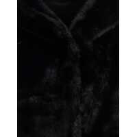 Geci Giovanni Paris Dama - Geci Giovanni Paris Leonie Black Fur Jacket With Hood And Front Concealed Closure In Ecofur Woman Black Femei (BM 19177560) - B-mall.ro