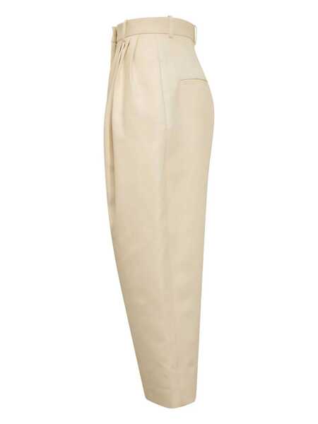 Pantaloni casual Calcaterra Calcaterra Pant Beige Femei (BM 19178301) 3
