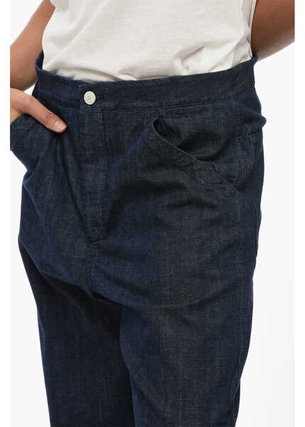 Blugi drepti SIBEL SARAL Wide-Leg Nolita Denims With Dark Wash 27Cm Blue Femei (BM 19179959) 3