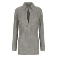 Rochii The Attico Rhinestone Dress Femei