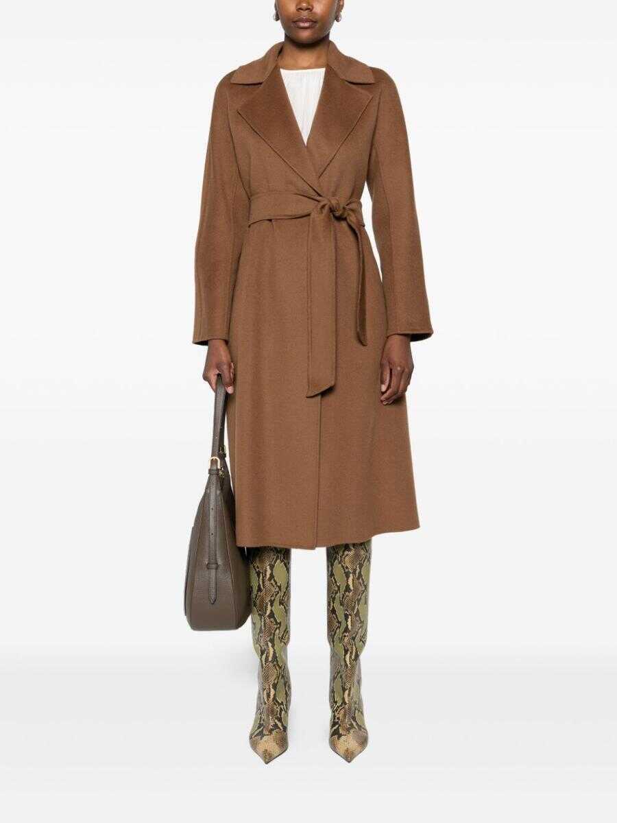 Paltoane Max Mara Max Mara Studio Cles Coat Beige Femei (BM 19180032) 2