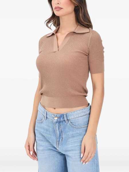 Pulovere Max Mara Max Mara Studio Uberta Sweater Beige Femei (BM 19180065) 2