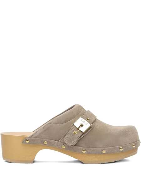 Pantofi cu toc Scholl PESCURA CLOG 50 BEI&HONEY SDE50mm Beige Femei (BM 19180737) 1