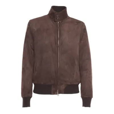 STEWART - SCETTRO Geci de iarna JACKET WITH DOUBLE SLIDER ZIP, BARRACUDA COLLAR WITH 2BUTTONS, 2WELT SIDE POCKETS, BOTTOM GARMENT AND CUFFS IN RIB KNIT. GOOSE DOWN PADDING.