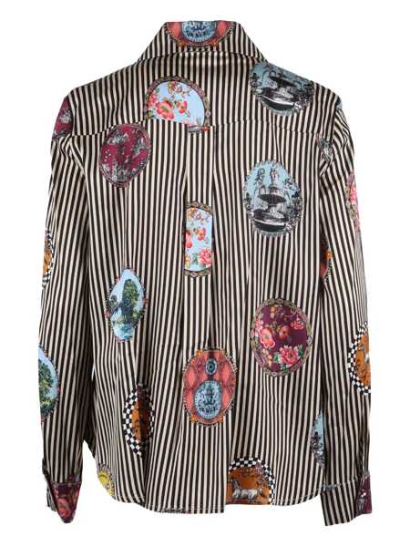 Tricouri Polo Shirt A Porter Printed POLO SHIRT Multicolor Femei (BM 19180947) 2