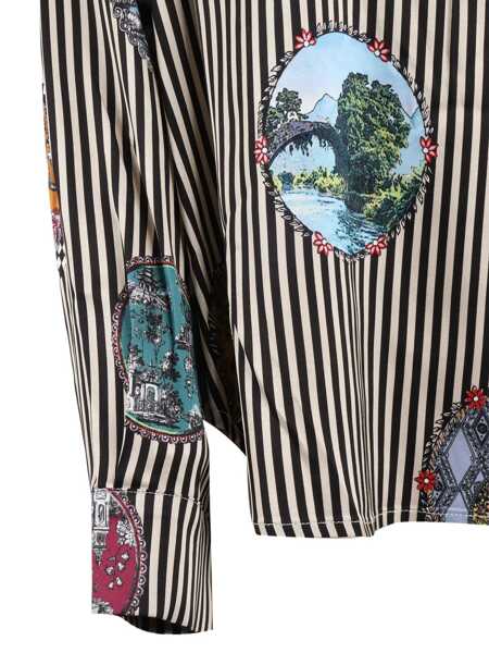 Tricouri Polo Shirt A Porter Printed POLO SHIRT Multicolor Femei (BM 19180947) 3