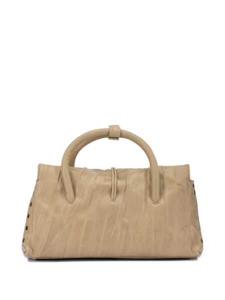Genti de mana Zanellato Dotta Pleated Hand Bag Beige Femei (BM 19181319) 2