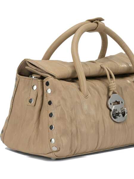 Genti de mana Zanellato Dotta Pleated Hand Bag Beige Femei (BM 19181319) 4