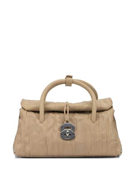 Genti de mana Zanellato Dotta Pleated Hand Bag Beige Femei (BM 19181319) 1