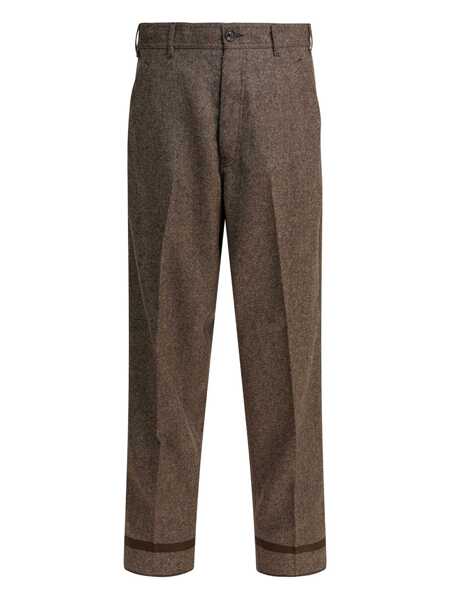 Pantaloni casual Maison Margiela Wool pants Brown Barbati (BM 19181358) 1