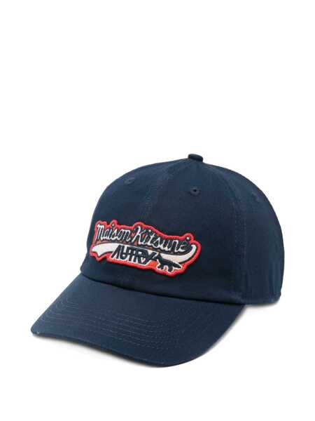 Sepci AUTRY AUTRY X MAISON KITSUNE BASEBALL CAP ACPUMK3B BLUE Blue Barbati (BM 19181424) 1
