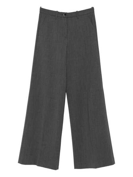 Pantaloni casual Nine in the morning NINE IN THE MORNING PALACE PANTS 9FW25.NAC139 NERO Moro Femei (BM 19181451) 1