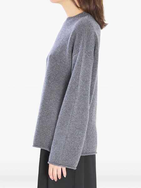 Pulovere Lisa Yang Kristy Crew-Neck Sweater GREY Femei (BM 19188938) 3