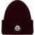 Moncler Wool And Cashmere Beanie BORDEAUX