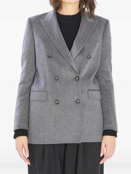 Jachete Tagliatore Jasmine Jacket In Cashmere GREY Femei (BM 19188995) 1
